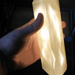 20220309_144524.gif STL file Glowing Crystal Case・3D printing idea to download