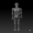 med droid.gif Star Wars .stl 2-1B .figurine 3D .OBJ style Kenner.