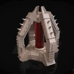 Render.527.gif Download STL file EWC Scenery Element - Power Tower • 3D printable template, ACavalle