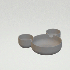 Χωρίς-τίτλο.gif STL-Datei Micky-Teller kostenlos・3D-druckbares Objekt zum herunterladen