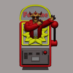 FortuneOx.gif STL-Datei Fortune Ox Spielautomat・3D-druckbares Modell zum herunterladen