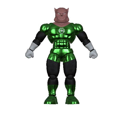 gl-kilowog.gif Green Lantern Corp Kilowog ARTICULATED POSABLE RESIN ACTION MALE FIGURE