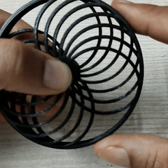 v3.gif STL file Kinetic Sculpture fidget spinner infinity・3D printable model to download, Amit_Jain