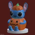 6v4qnq.gif Halloween Stitch - Candy Container