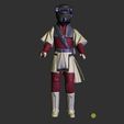 leia hemlmet.gif Star Wars .stl PRINCESS LEIA ORGANA (Boushh) .3D action figure .OBJ Kenner style.