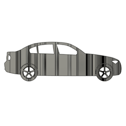 BMWF30.gif Download STL file BMW F30 Flip Art • 3D printable template, JustForGearheads