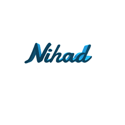 Nihad.gif STL file Nihad・3D printing template to download