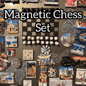 Magnetic Chess Set 3D model