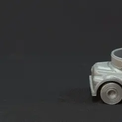 EggCarGIF.gif STL file The Egg Car・Template to download and 3D print