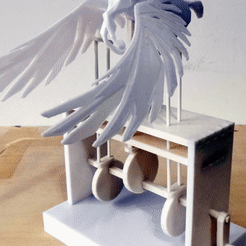 Pegasus.gif Fichier 3D PÉGASE VOLANT・Modèle pour impression 3D à télécharger