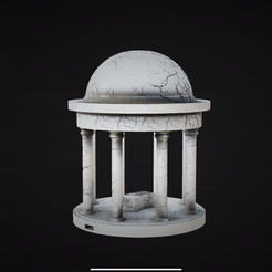 FCD5EC07-BAF1-4A6D-8C4E-8ACCD63C0CE5.gif 3D file Mausoleum - World of Witchcraft & Wizardry・3D printable design to download, lazybear3d