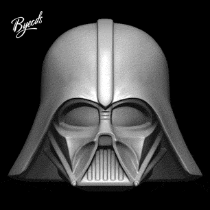 DARTH VADER 3D HEAD FOR BLACK SERIES AND SH FIGUARTS