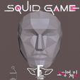 ezgif.com-gif-maker-5.gif Archivo STL LIDER SQUID GAME MASK LIDER | EL LIDER JUEGO DEL CALAMAR MASCARA・Idea de impresión 3D para descargar