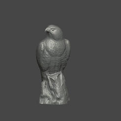 28795C86-1684-45D4-A7C9-D9AD22EE6607.gif Archivo STL estatua de halcón arte animal・Modelo para descargar y imprimir en 3D, ARTMANS
