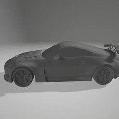 Video_1628543015.gif STL file Nin 350Z - Printable toy・3D printable model to download, CarHub