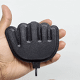 Hand.gif Schlüsselhalter für Mittelfinger zur Wandmontage