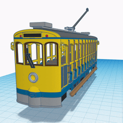 ezgif-5-d0353118a3.gif Download STL file Rio de Janeiro Saint Teresa tram car • Object to 3D print, zhelneen