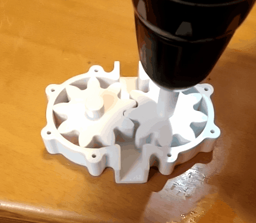 2.gif Bomba de engranajes Bomba para la máquina de perforación probada en funcionamiento