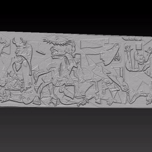 Guernica Pablo Picasso 3D model