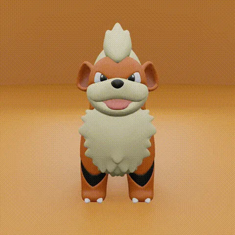 Growlithe2.gif Paquet Pokemon No. 001-151 Génération I
