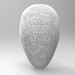 untitled.188.gif STL file MASK MASK VORONOI COSPLAY HALLOWEEN・3D printable model to download