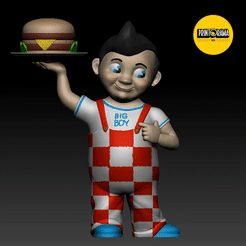 BIG-BOY-BBQ.gif Fichier STL Big Boy BBQ・Idée pour impression 3D à télécharger, PRINTORAMA3D