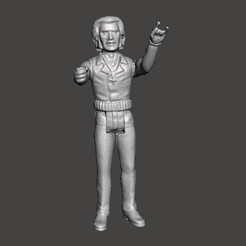 GIF.gif STL file ACTION FIGURE HALLOWEEN KING DIAMOND KENNER STYLE 3.75 POSABLE ACTION FIGURE ARTICULATED .STL .OBJ・3D printer model to download, vadi