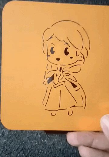 Ana.gif STENCIL PRINCESS ANNA #1 FROZEN