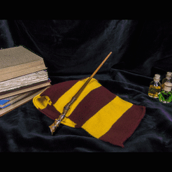 GEORGE.gif Fichier 3D La baguette de George Weasley dans Harry Potter・Design pour imprimante 3D à télécharger, 3D-mon
