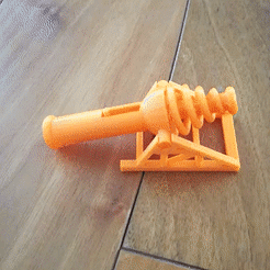 VID_20200612_191821.gif STL file Medieval cannon, cannon .・3D print object to download, Neric21