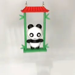 SP-GIF.gif Swinging Panda (Model Build Kit)