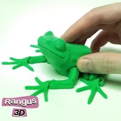 Sequence-01_11.gif Cute Articulating Frog - Print in Place