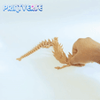 a Fichier STL Impression de dragon mythique en place sans support・Modèle imprimable en 3D à télécharger, Printverse