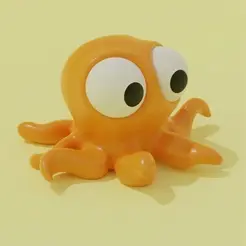 0001-0096.gif Cute Octopus With Big Eyes (Keychain Or Static Model)