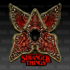 demon.gif STL file Stranger Things Demogorgon・3D printing template to download, GioteyaDesigns