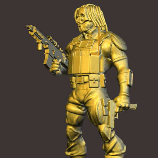 🆓 Escape From Tarkov Knight Usec Rogue 3D print figure 3D print