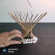 03.gif Archivo STL Frutero "Arena・Diseño de impresora 3D para descargar