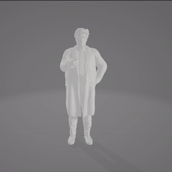 col.gif Archivo 3MF gratuito Hombre con gabardina・Objeto imprimible en 3D para descargar