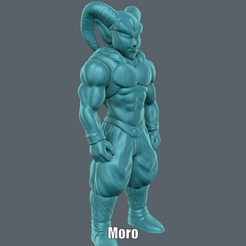 Moro.gif Download free STL file Moro (Easy print no support) • 3D printable design, Alsamen