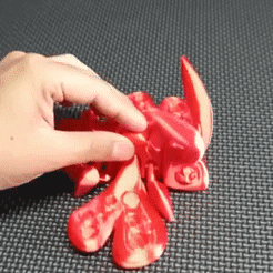 bichote.gif Fichier STL Flexi Flying Bug・Modèle pour imprimante 3D à télécharger