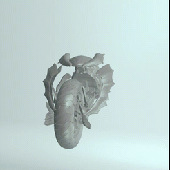 Gif-DevilMC5-CAVALIERE-1-MP4.gif OBJ file DEVIL MAY CRY CAVALIERE 1・3D printable model to download