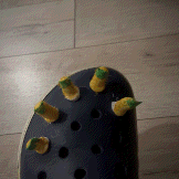 GMP_U2F2ZUdMMDE=.gif STL file Toe Finger Crocs Pin・3D print design to download