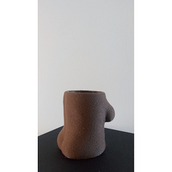 Porta-Lápis_2.gif STL file Lady Cup・3D print design to download