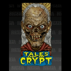 TALES.gif Download STL file Tales from the Crypt Magnet • 3D printing template, GioteyaDesigns