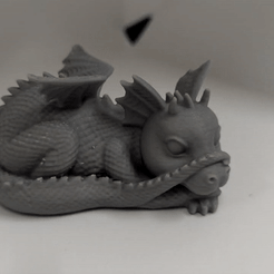 Bd2.gif OBJ file Baby dragon Dragon Baby・3D printing design to download