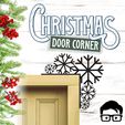 044a.gif 🎅 Christmas door corner (santa, decoration, decorative, home, wall decoration, winter) - by AM-MEDIA