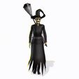 tinywow_vid_33467655.gif DOWNLOAD HALLOWEEN WITCH 3D Model - Obj - FbX - 3d PRINTING - 3D PROJECT - GAME READY