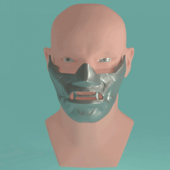anim_fatalis_bis_500.gif Archivo STL Dr. Máscara del Día del Juicio Final・Modelo para descargar y imprimir en 3D, 3d-fabric-jean-pierre