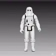 snowtrooper.gif Star Wars .stl SNOW TROOPER .3D action figure .OBJ Kenner style.