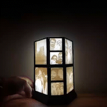 video-1635868664_SparkVideo.gif Hexagonal Rotating Lithophane Lamp